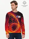 Мужской лонгслив базовый / BMW | Спорт (P007_P004ooo2702195, P004ooo2702195)