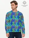 Мужской лонгслив базовый / Толстый кот (P007_P004ooo2704483, P004ooo2704483)