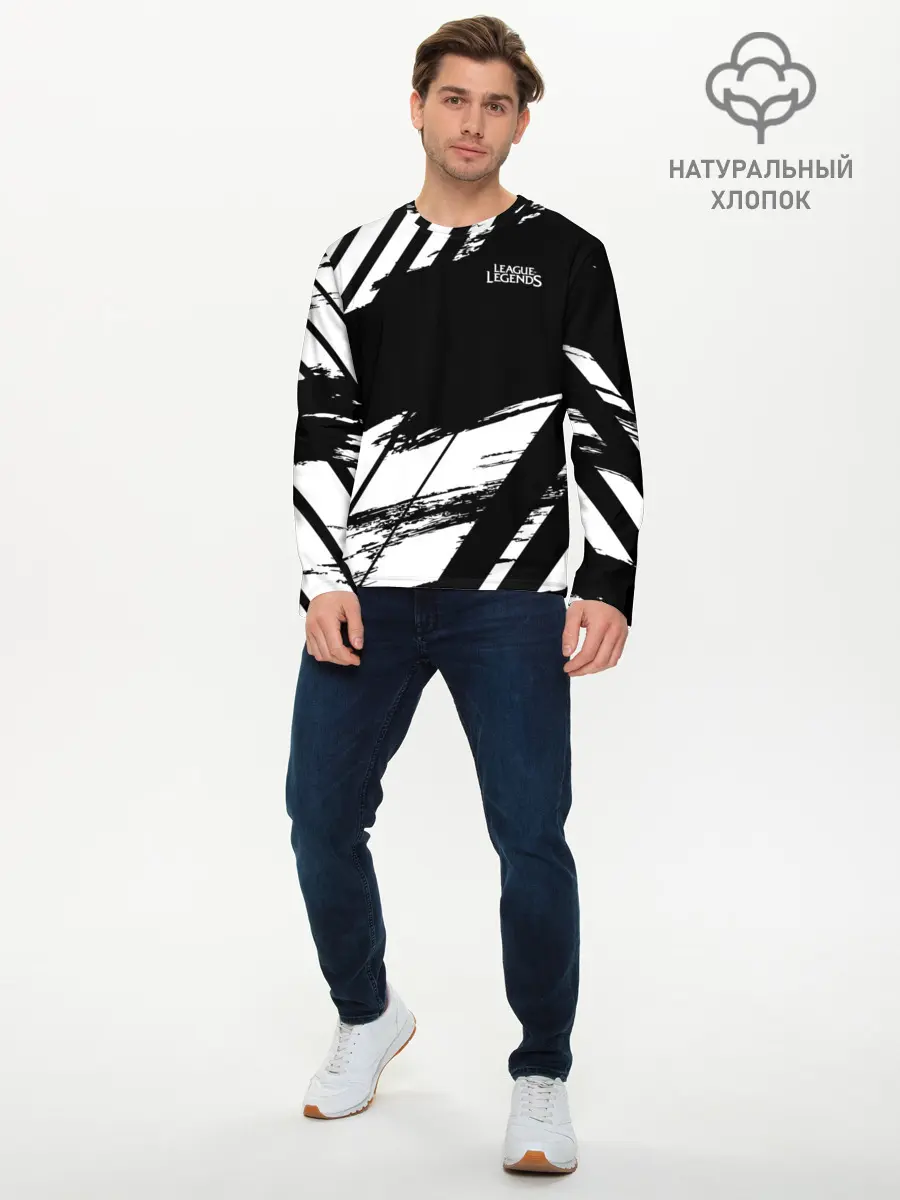 Мужской лонгслив базовый / League of Legends (P007_P004ooo2704415, P004ooo2704415)