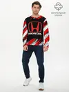 Мужской лонгслив базовый / HONDA. (P007_P004ooo2704847, P004ooo2704847)