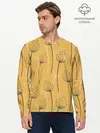Мужской лонгслив базовый / Цветы (P007_P004ooo2704927, P004ooo2704927)