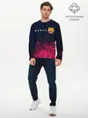 Мужской лонгслив базовый / BARCELONA / БАРСЕЛОНА (P007_P004ooo2706511, P004ooo2706511)