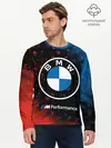 Мужской лонгслив базовый / BMW / БМВ (P007_P004ooo2706587, P004ooo2706587)