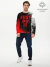 Мужской лонгслив базовый / JUST DO IT (P007_P004ooo2706927, P004ooo2706927)