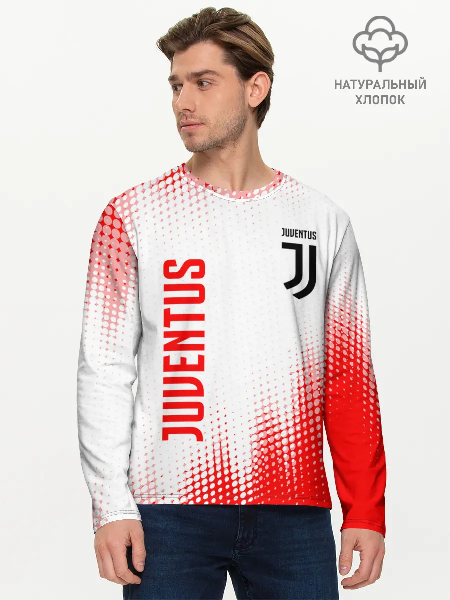 Мужской лонгслив базовый / JUVENTUS / ЮВЕНТУС (P007_P004ooo2706957, P004ooo2706957)