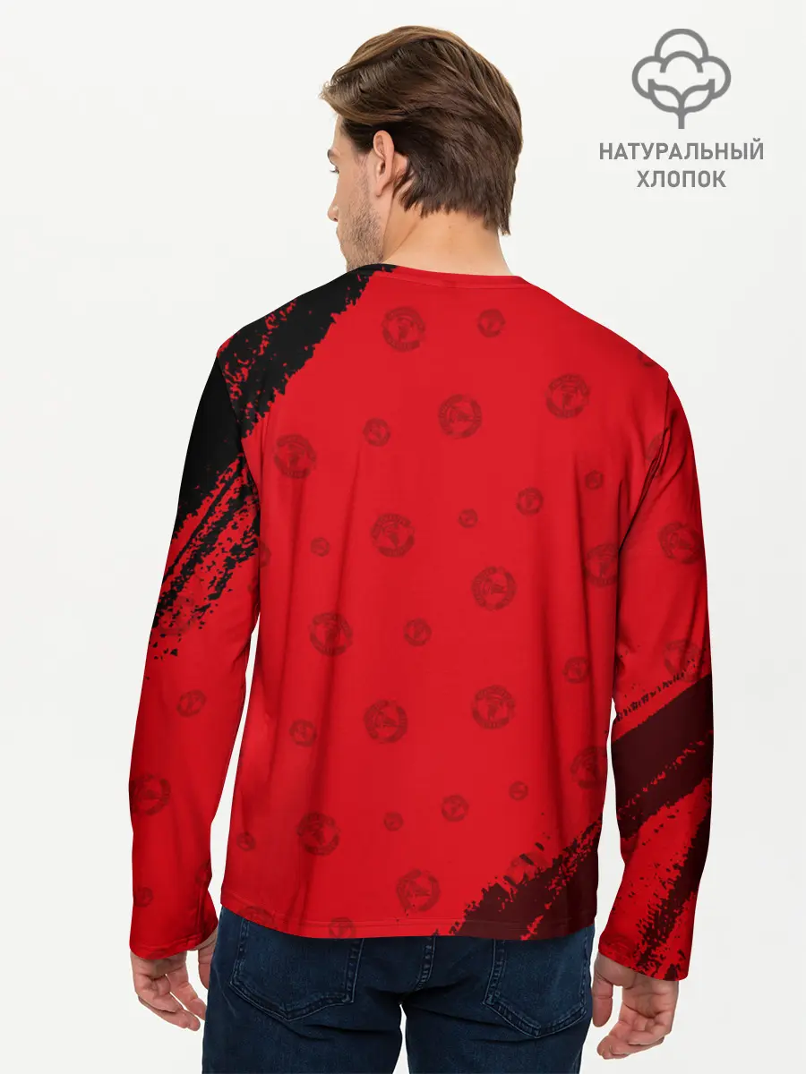 Мужской лонгслив базовый / MANCHESTER UNITED (P007_P004ooo2705461, P004ooo2705461)