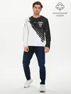 Мужской лонгслив базовый / JUST DO IT (P007_P004ooo2705277, P004ooo2705277)