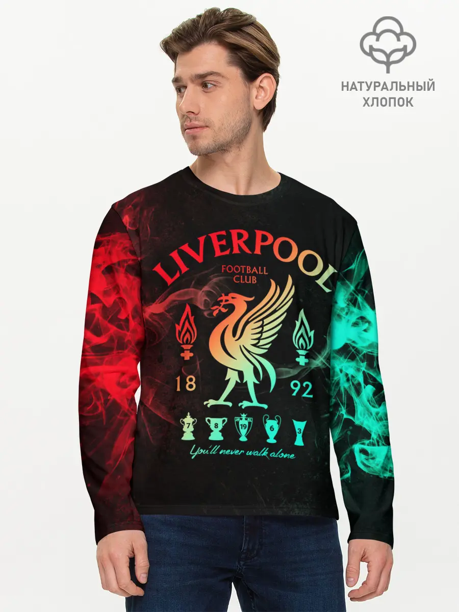Мужской лонгслив базовый / LIVERPOOL FC (P007_P004ooo2705541, P004ooo2705541)