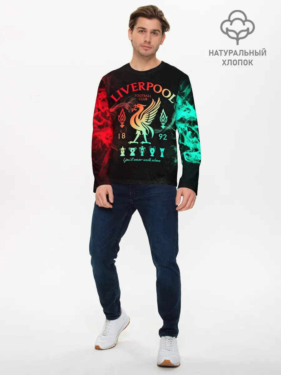Мужской лонгслив базовый / LIVERPOOL FC (P007_P004ooo2705541, P004ooo2705541)