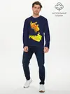 Мужской лонгслив базовый / Pikachu Pika Pika (P007_P004ooo2707781, P004ooo2707781)
