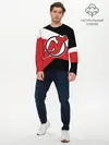 Мужской лонгслив базовый / Нью-Джерси Девилз (P007_P004ooo2707477, P004ooo2707477)