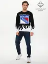 Мужской лонгслив базовый / Нью-Йорк Рейнджерс (P007_P004ooo2707331, P004ooo2707331)