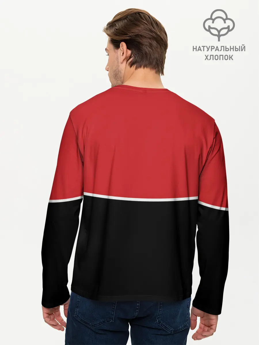 Мужской лонгслив базовый / New Jersey Devils (P007_P004ooo2707509, P004ooo2707509)