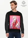 Мужской лонгслив базовый / Zero Two give me hand (P007_P004ooo2713945, P004ooo2713945)