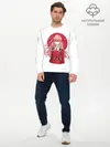 Мужской лонгслив базовый / Darling Zero Two White (P007_P004ooo2713511, P004ooo2713511)