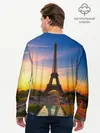 Мужской лонгслив базовый / Эйфелева башня (P007_P004ooo2715081, P004ooo2715081)