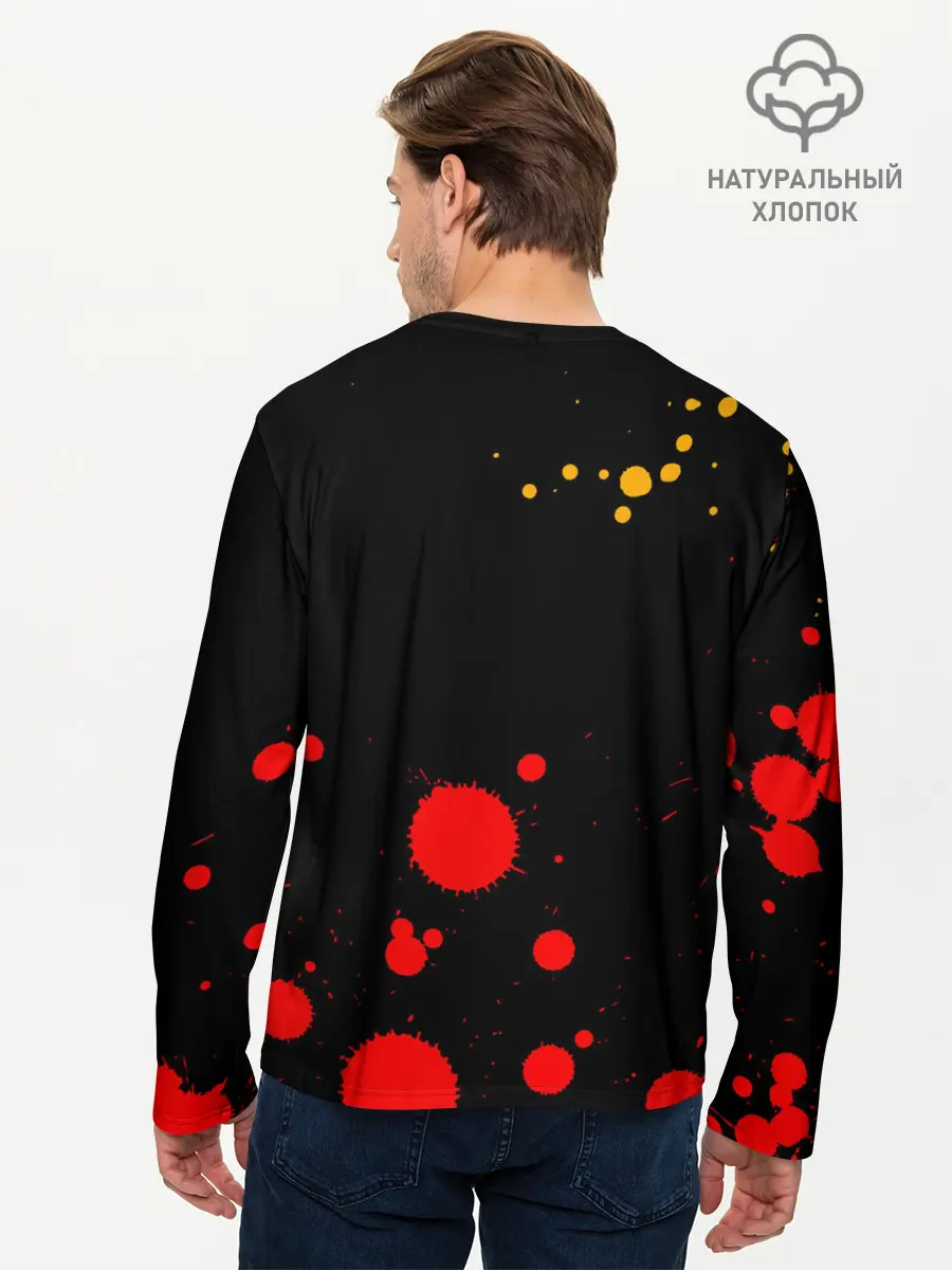 Мужской лонгслив базовый / БЕЗ МУЖИКОВ (P007_P004ooo2718245, P004ooo2718245)