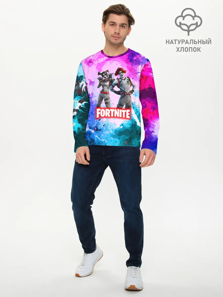 Мужской лонгслив базовый / fortnite (P007_P004ooo2720475, P004ooo2720475)