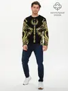 Мужской лонгслив базовый / Узбекистан (P007_P004ooo2723615, P004ooo2723615)