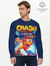 Мужской лонгслив базовый / Crash Bandicoot (P007_P004ooo2723383, P004ooo2723383)