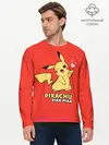 Мужской лонгслив базовый / Pikachu Pika Pika (P007_P004ooo2723705, P004ooo2723705)