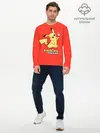 Мужской лонгслив базовый / Pikachu Pika Pika (P007_P004ooo2723705, P004ooo2723705)