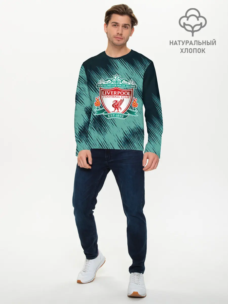 Мужской лонгслив базовый / LIVERPOOL (P007_P004ooo2725819, P004ooo2725819)