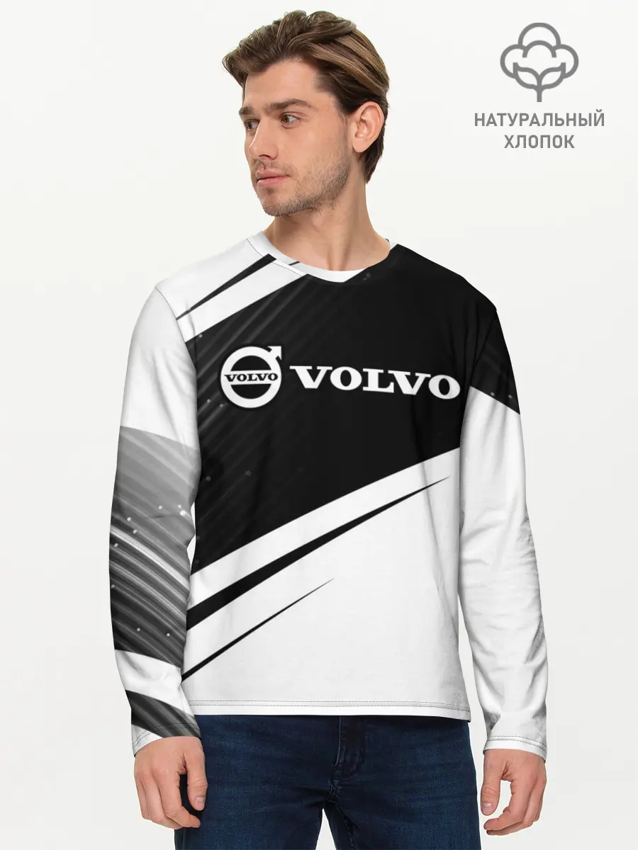 Мужской лонгслив базовый / VOLVO / Вольво (P007_P004ooo2728079, P004ooo2728079)