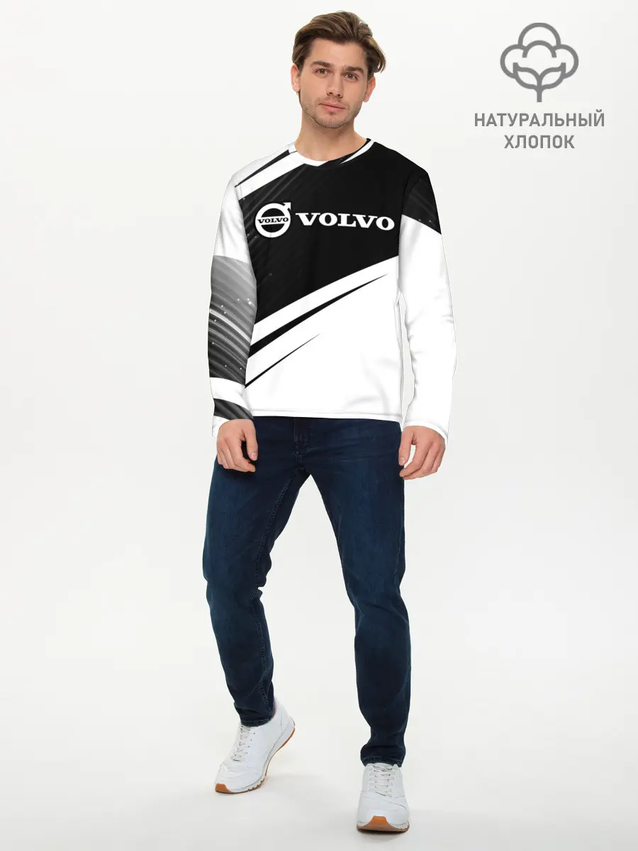 Мужской лонгслив базовый / VOLVO / Вольво (P007_P004ooo2728079, P004ooo2728079)