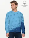 Мужской лонгслив базовый / SSC NAPOLI / Наполи (P007_P004ooo2726633, P004ooo2726633)