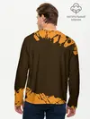 Мужской лонгслив базовый / КОТ - FLUFF OFF / Отвали (P007_P004ooo2728727, P004ooo2728727)