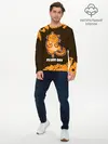 Мужской лонгслив базовый / КОТ - FLUFF OFF / Отвали (P007_P004ooo2728727, P004ooo2728727)