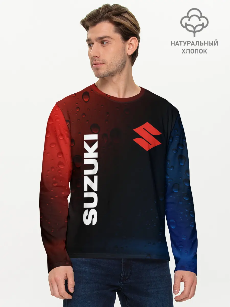 Мужской лонгслив базовый / SUZUKI / Сузуки (P007_P004ooo2730889, P004ooo2730889)