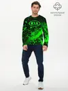 Мужской лонгслив базовый / KIA / КИА (P007_P004ooo2732931, P004ooo2732931)