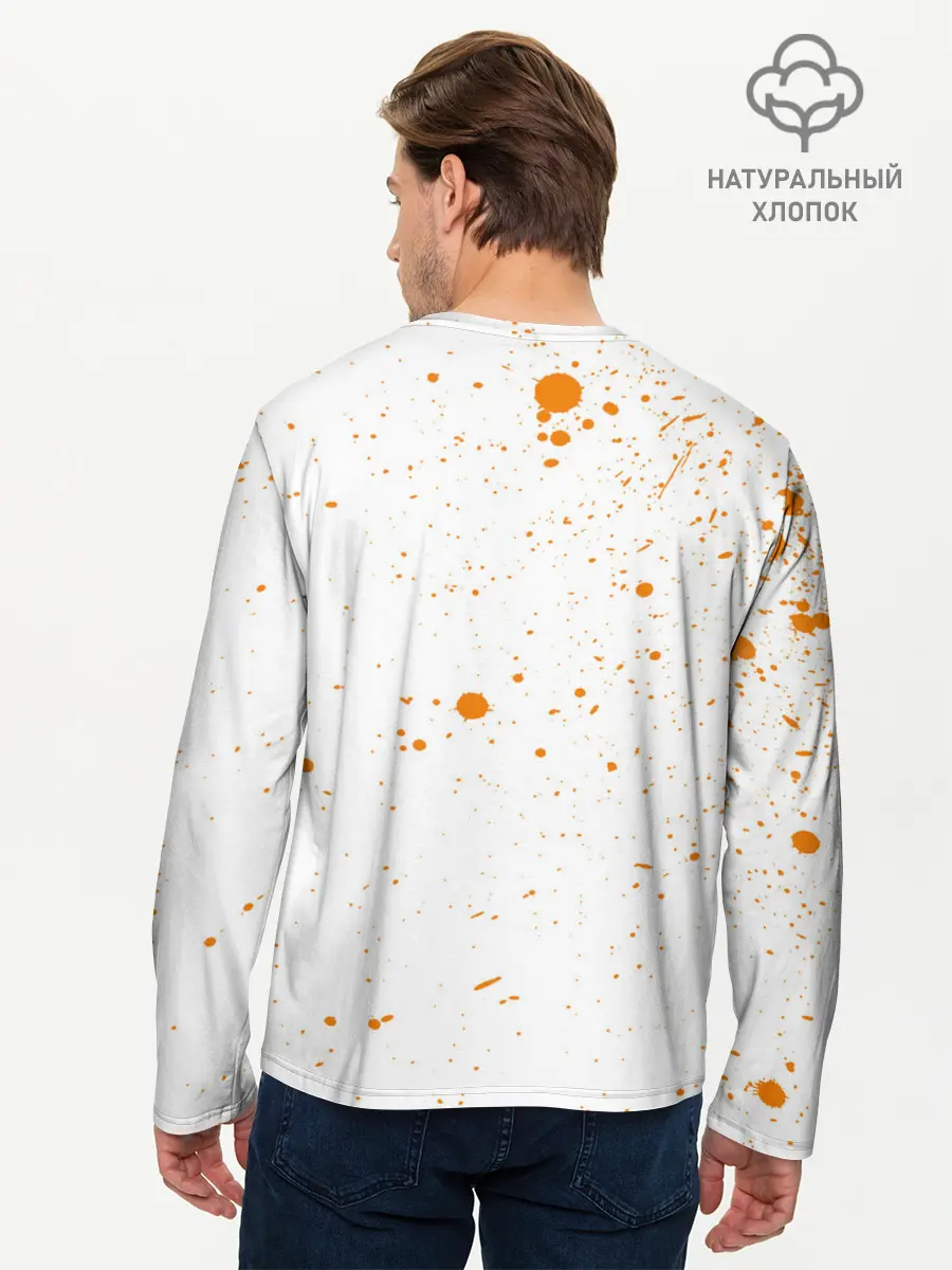 Мужской лонгслив базовый / Halloween (P007_P004ooo2731571, P004ooo2731571)