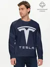 Мужской лонгслив базовый / TESLA / Тесла (P007_P004ooo2734737, P004ooo2734737)
