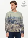 Мужской лонгслив базовый / Париж (P007_P004ooo2736747, P004ooo2736747)