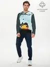 Мужской лонгслив базовый / HALLOWEEN. (P007_P004ooo2735299, P004ooo2735299)