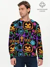 Мужской лонгслив базовый / Halloween (P007_P004ooo2738451, P004ooo2738451)