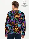 Мужской лонгслив базовый / Halloween (P007_P004ooo2738451, P004ooo2738451)
