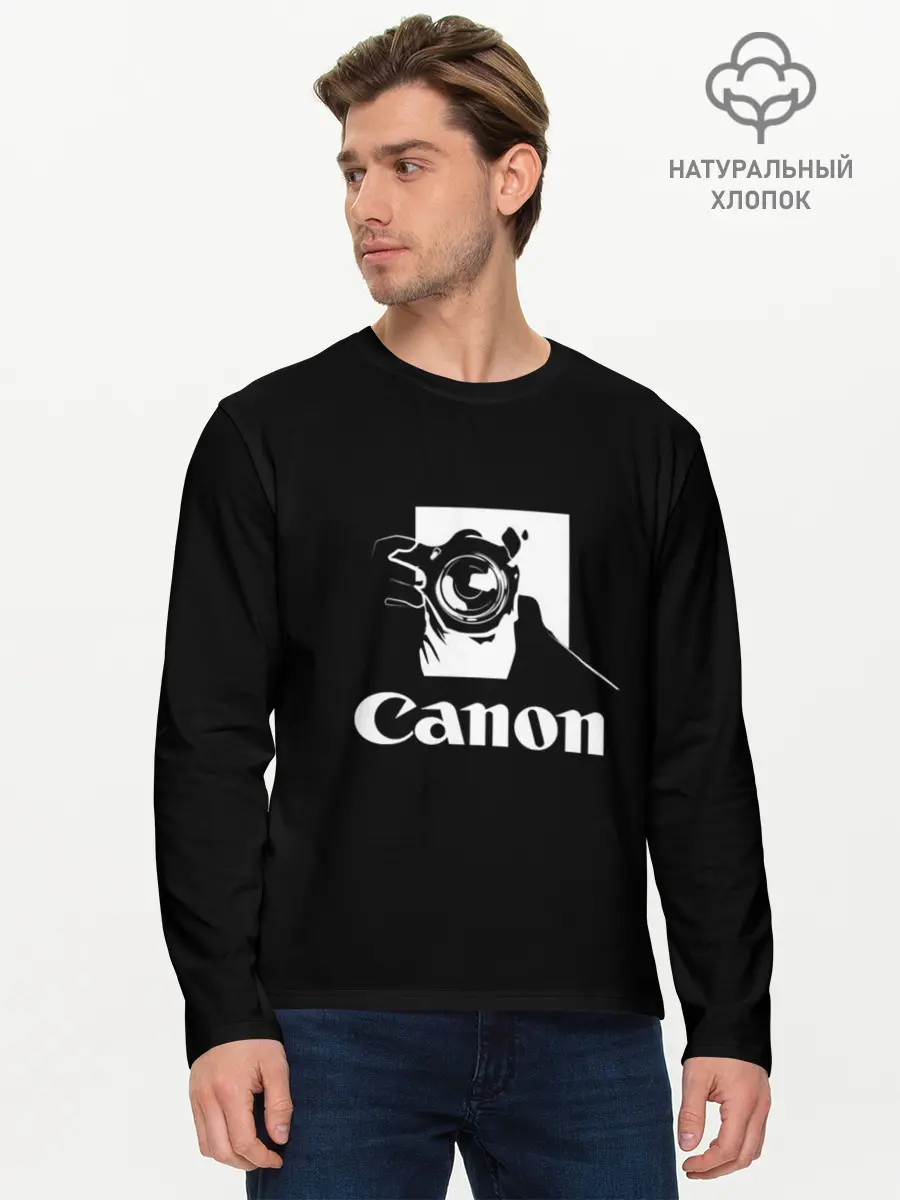 Мужской лонгслив базовый / Canon (P007_P004ooo2738749, P004ooo2738749)