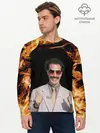Мужской лонгслив базовый / Борат одобряет (P007_P004ooo2737705, P004ooo2737705)