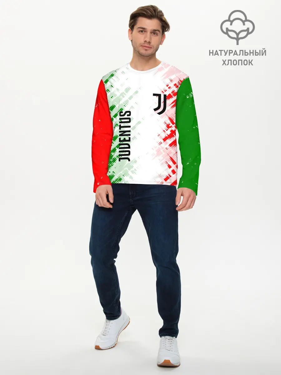 Мужской лонгслив базовый / JUVENTUS (P007_P004ooo2737929, P004ooo2737929)