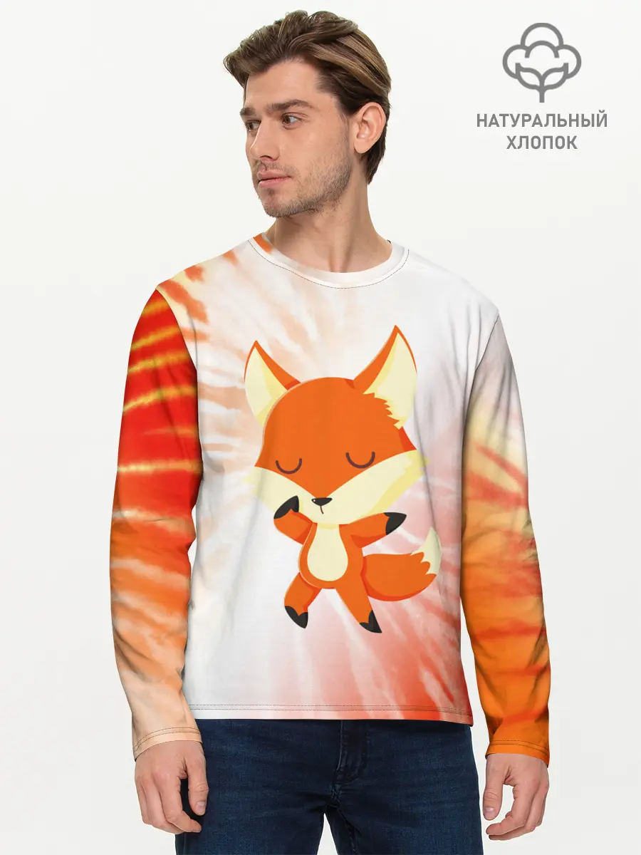 Мужской лонгслив базовый / ЛИСИЧКА / FOXY (P007_P004ooo2740281, P004ooo2740281)