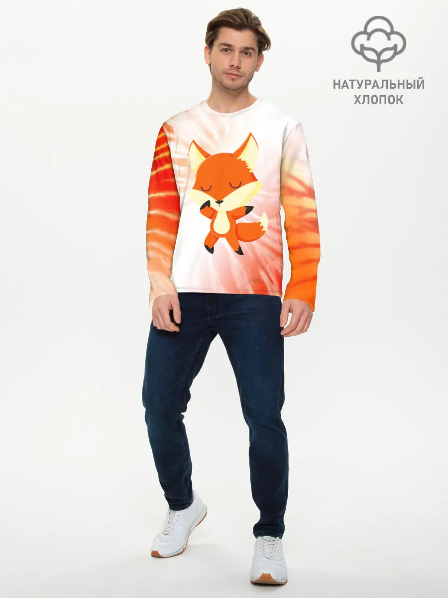 Мужской лонгслив базовый / ЛИСИЧКА / FOXY (P007_P004ooo2740281, P004ooo2740281)