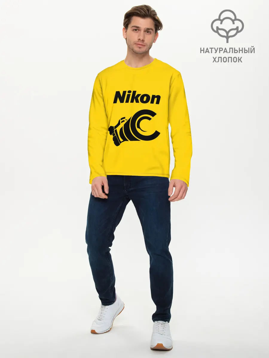 Мужской лонгслив базовый / Никон (P007_P004ooo2741647, P004ooo2741647)