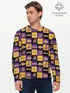 Мужской лонгслив базовый / LA LAKERS | ЛЕЙКЕРС (P007_P004ooo2742045, P004ooo2742045)