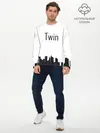 Мужской лонгслив базовый / Twin cities (P007_P004ooo2742051, P004ooo2742051)
