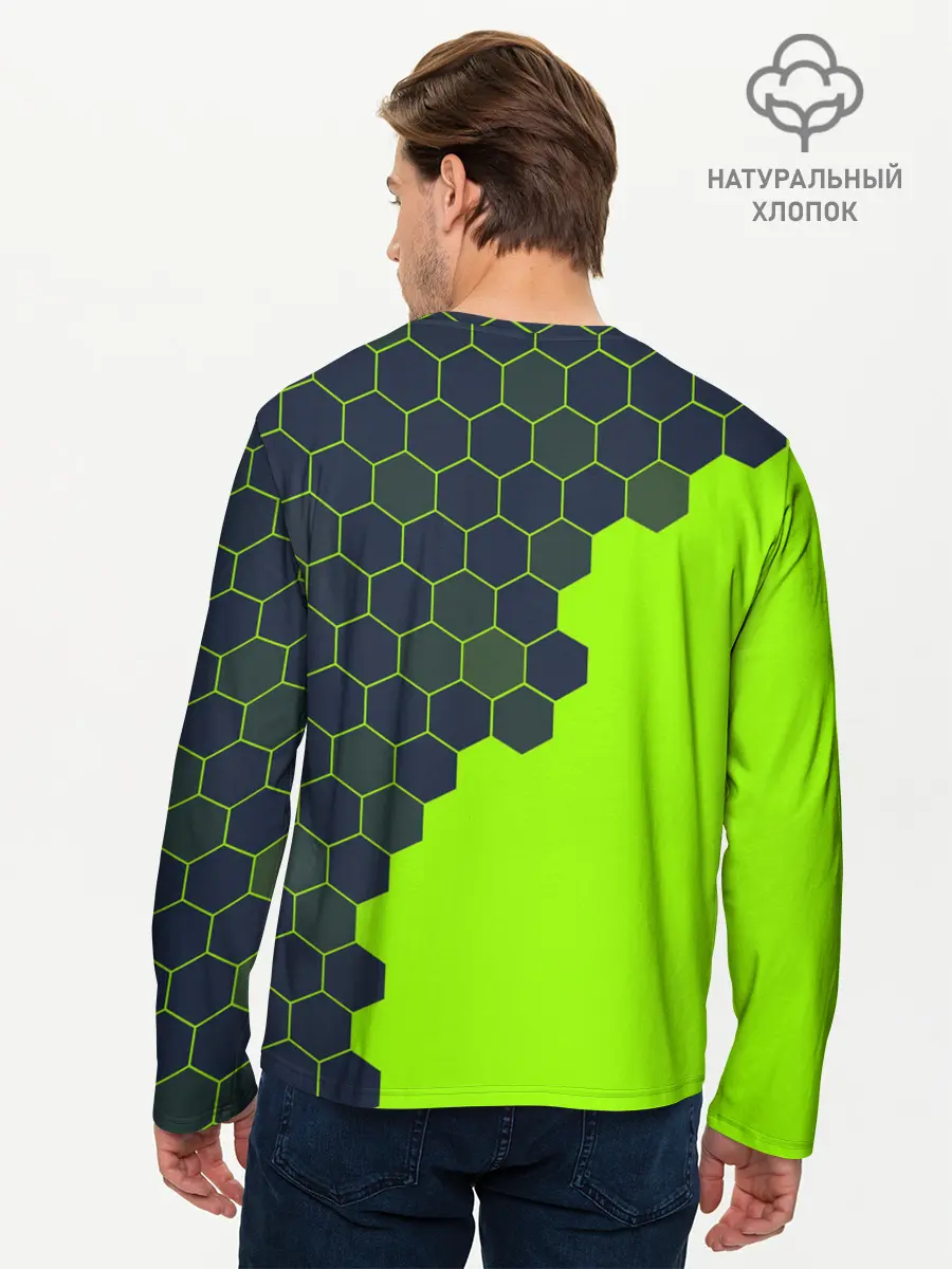 Мужской лонгслив базовый / JUST DO IT (P007_P004ooo2741427, P004ooo2741427)