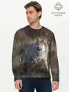 Мужской лонгслив базовый / WOLF (P007_P004ooo2745053, P004ooo2745053)